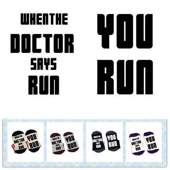 

When Doctor says You Socks Doctor who sock comfortable cotton Men Women Socks