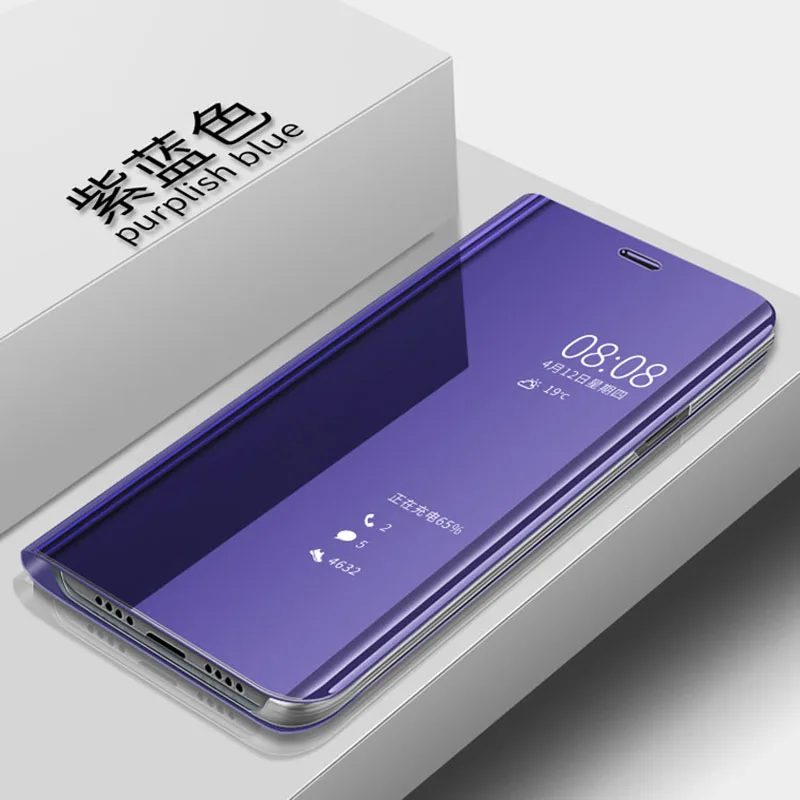 

Smart Mirror View Case For Huawei nova 4 nova 3i nova 2i nova 3 Leather Stand Flip Cover Huawei Y5 Y6 Y7 Prime 2018 mate 10 pro