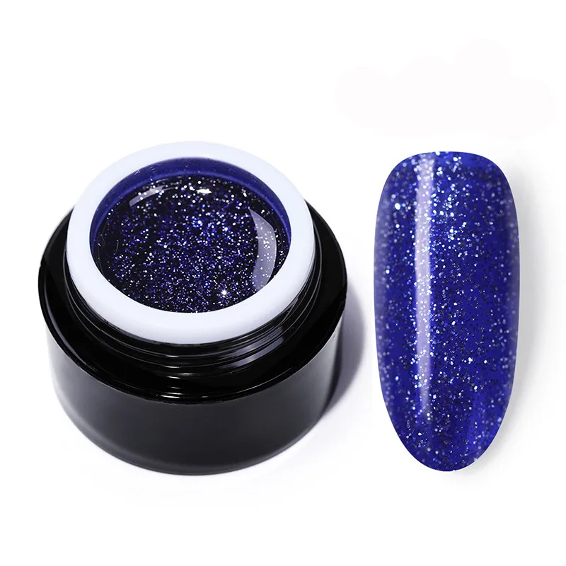 Blue Nail Gel BORN PRETTY 5 мл замачиваемый Гель-лак для ногтей Цветочный Сказочный Гель-лак градиентный эффект стойкий маникюр DI дизайн ногтей - Цвет: Blue Nail Gel