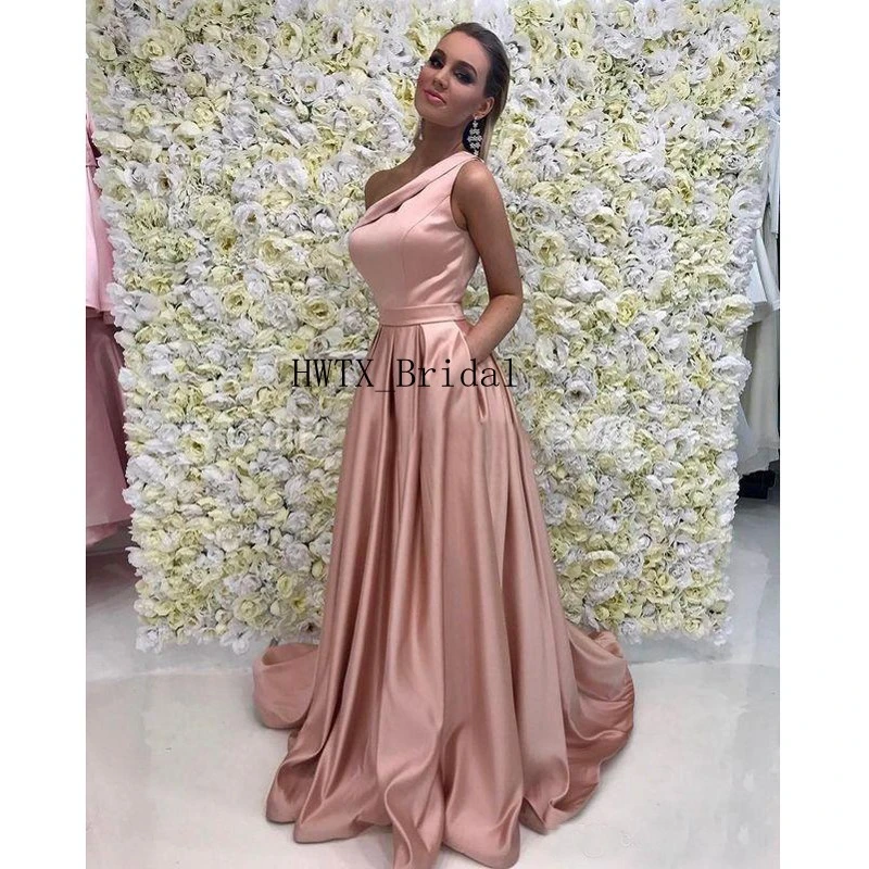 rose gold elegant gown