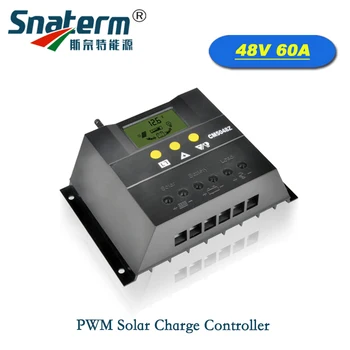 

Free shipping! 60A 50A Intelligent 12V 24V Solar PV Charge Controller 48V Battery Regulator Charger with LCD display
