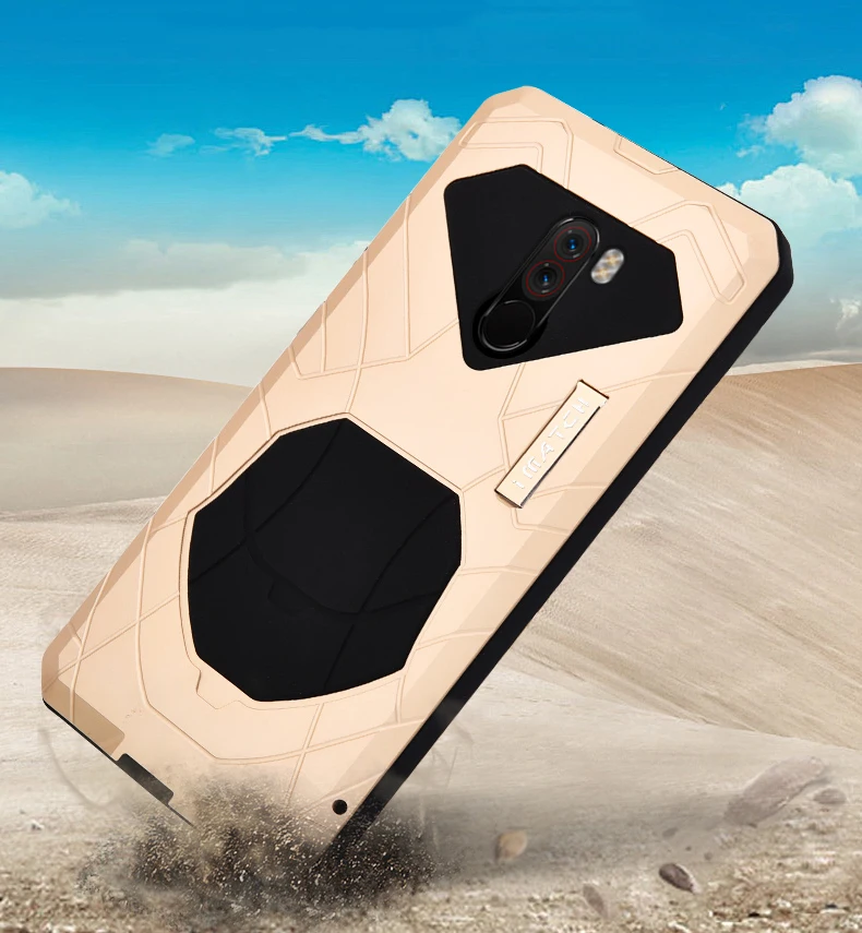 Оригинал IMATCH ежедневно водонепроницаемый чехол для Xiaomi POCOPHONE F1 Роскошный