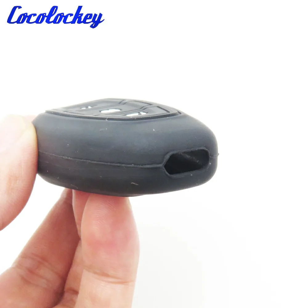 Cocolockey силиконовый чехол для автомобильного ключа Ford Mondeo S Max Kuga Grand Galaxy Focus Fiesta 3