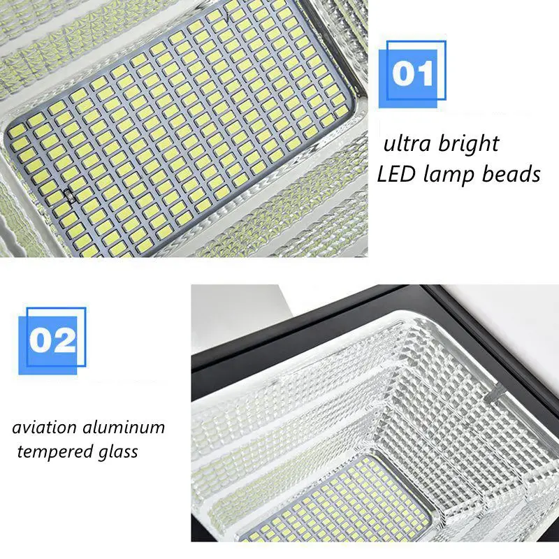 SZYOUMY высокояркий IP67 Водонепроницаемый Солнечный прожектор 40 Вт 60 Вт 100 Вт наружное садовое освещение