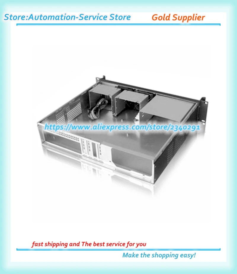 2U T3802C Server Case Aluminum Panel /PC Power Bit