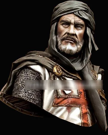 Skup 1 10 żywica biust Paladin jerozolima nie zmontowany niekolorowy