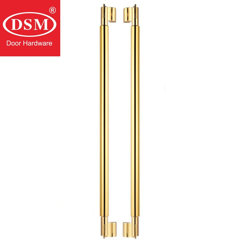 Golden Entrance Door Handle PA-118