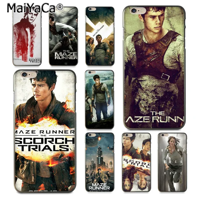 MaiYaCa лабиринт бегун постер фильма для iPhone 4S 5C 5S 5 6 6S 7 8 Plus X XR XS MAX черный мягкий чехол