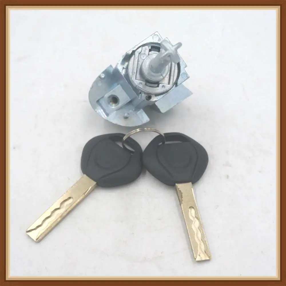 

For BMW E46 3 Series Front Left Driver Door Lock Cylinder Barrel Assembly 2 Key 325Ci 325i 325xi 330Ci 330i M3