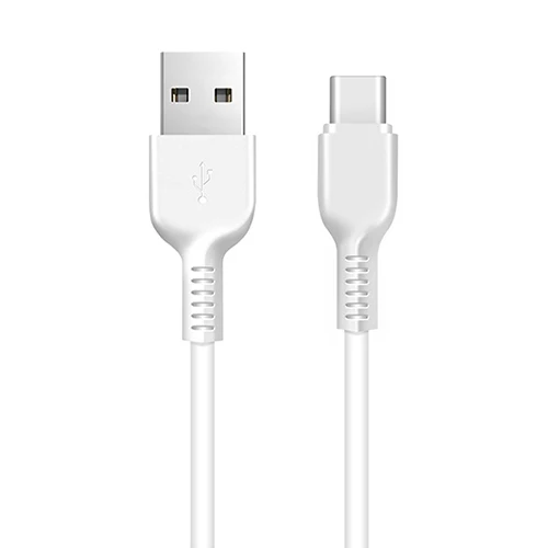 НОСО USB Type C Кабель быстрой зарядки синхронизации данных USB C кабель для Xiaomi Mi A1 A2 8 6 samsung S9 S8 USB-C Зарядное устройство телефонный шнур Тип-C tipe c - Цвет: white