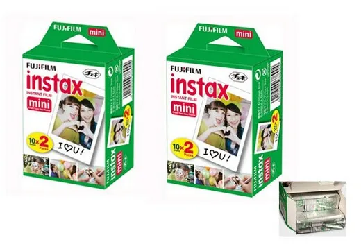 40 листов Fujifilm Instax Mini пленка+ 84 карманы 3 дюймов фоторамка, для Fuji Instant Мини 8 7 s 70 25 50 s 90 Камера