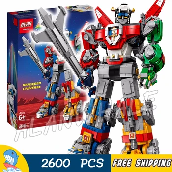 

2321Pcs Ideas Voltron Legendary Lion Robots Transformation Universe 11011 Figure Building Blocks Toys Compatible With LagoING