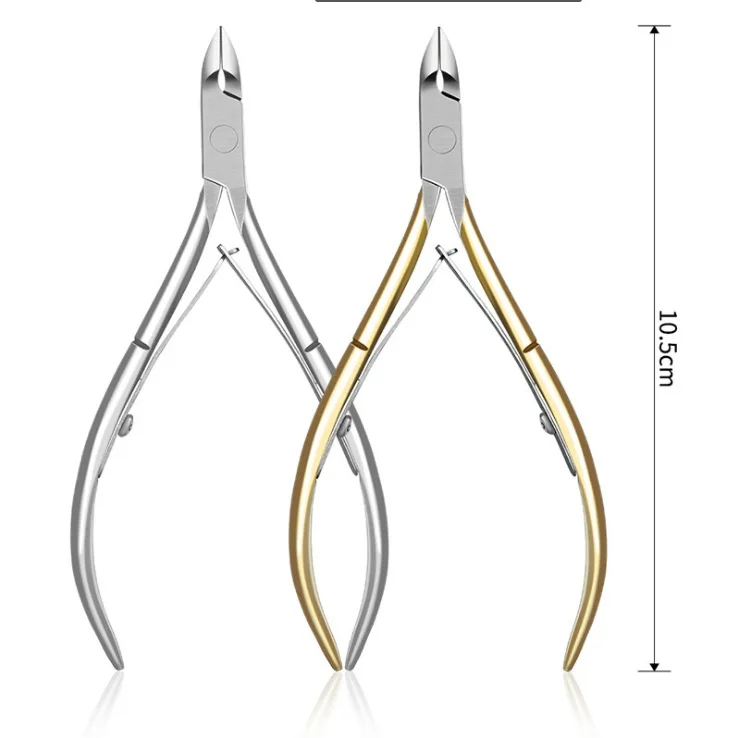 

Professional Cuticle Nipper Fingernail Toenail Trimming Stainless Steel Nail Clipper Cutter Cuticle Scissor Manicure Tool