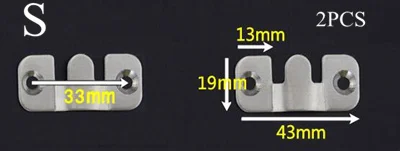 small Steel 2 шт./компл. Heavy duty рамка для фотографий крючок настенная вешалка Сталь диван кирпечей из глины кронштейн шарнир кровати угловой крючок мебельная фурнитура - Цвет: small Steel