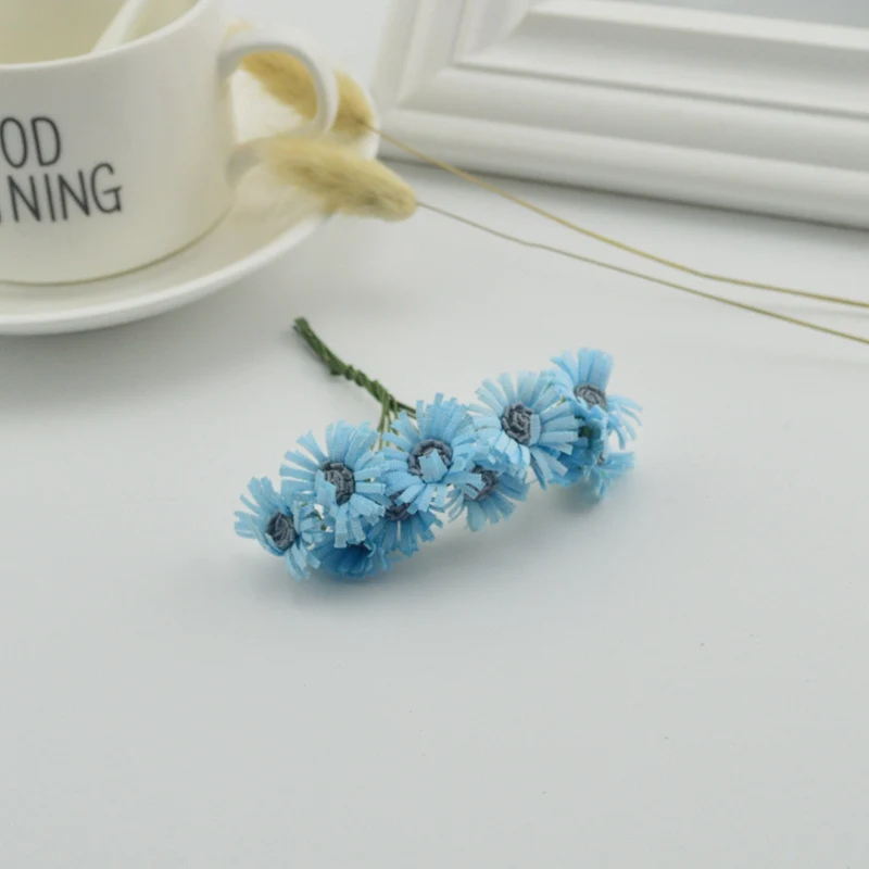 10 шт. 2 см недорогая искусственная Роза ручной работы гербера|artificial gerbera|rose diyartificial