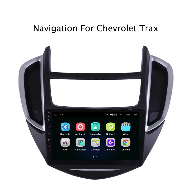 Ectwodvd 9 &quotAndroid 8 1 автомобильный dvd плеер gps навигация для Chevrolet Trax Радио