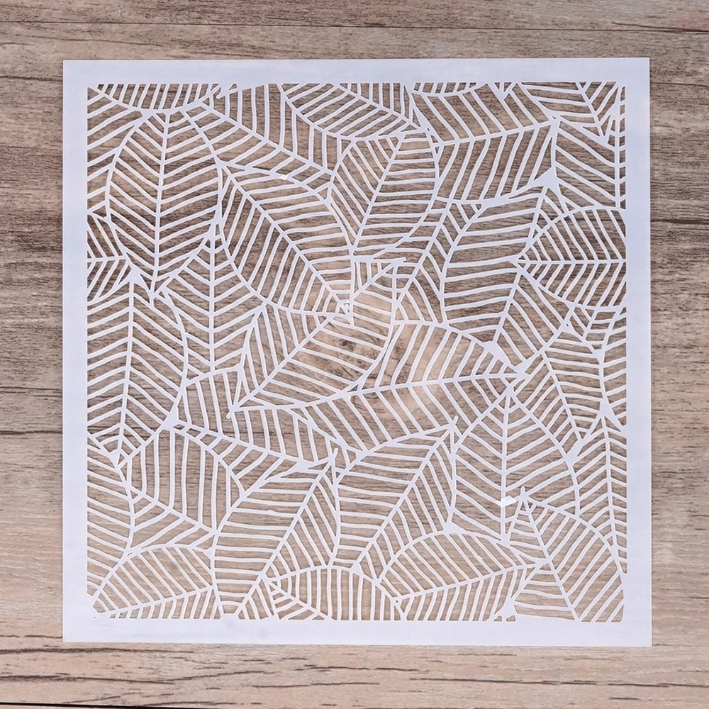 

13 cm 30 cm 40 cm Flower Leaf DIY Painting Stencil for Scrapbooking Stamping Album Decorative Paper Cards Christmas Gifts