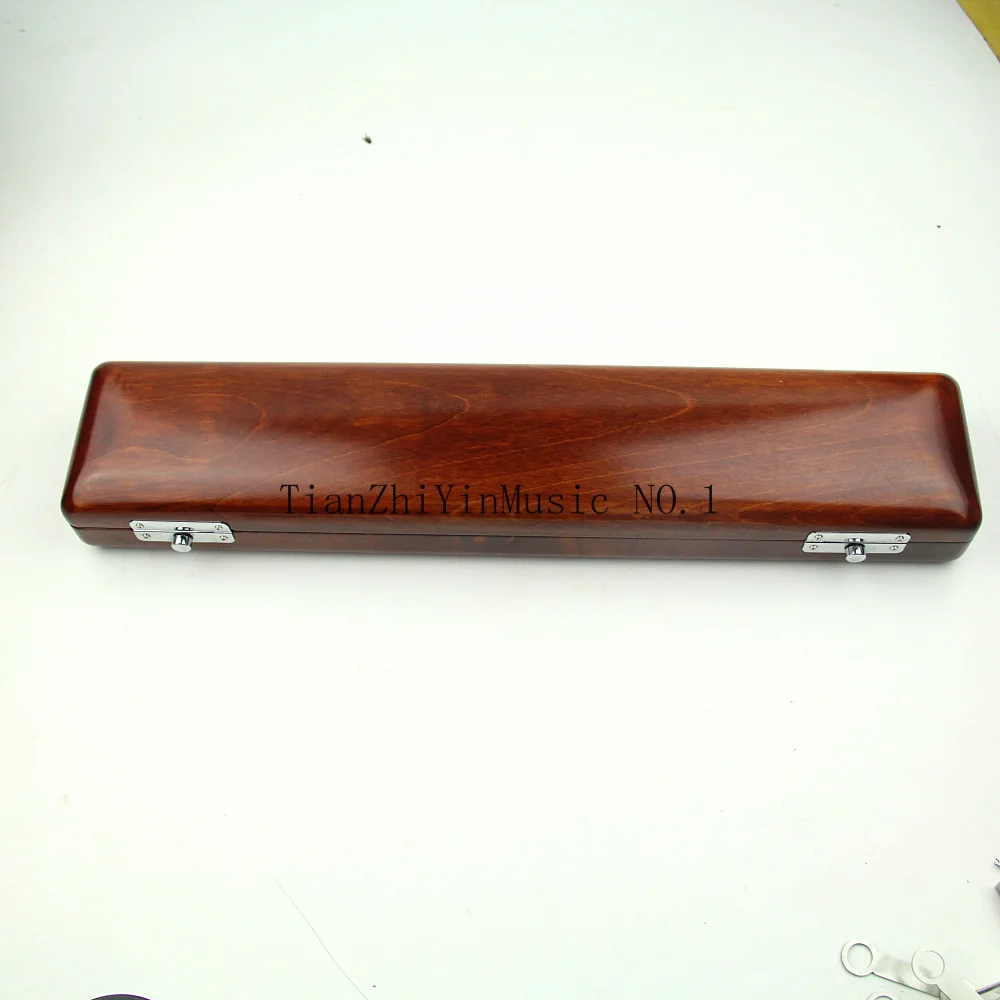 

1pcs Excellent 17open holes wooden flute case beautiful