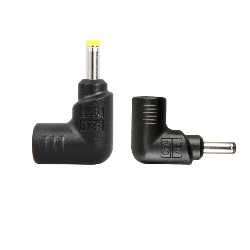 

LVSUN 3 Pin DC Tips for Universal Laptop Adapter Charger Connectors One end USB One end DC 3 Pin Jack N01-N10