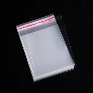 Image 5 - Transparent Self Sealing Plastic Bags Gift Jewelry Packaging Bag Self Adhesive Resealable Cellophane Poly OPP Bag Plastic Baggie