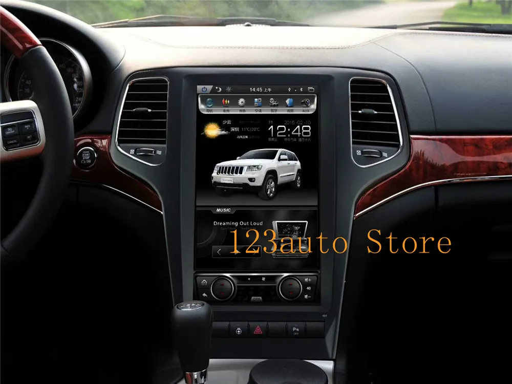 13 3 дюймов вертикальный экран Tesla стиль Android 8 1 автомобильный DVD gps плеер Радио
