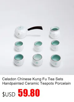 Розовый белый фарфоровый чайный сервиз Gaiwan, керамические чайные горшки кунг-фу, фарфоровый чайный набор, китайский чайный сервиз, удобное офисное обслуживание