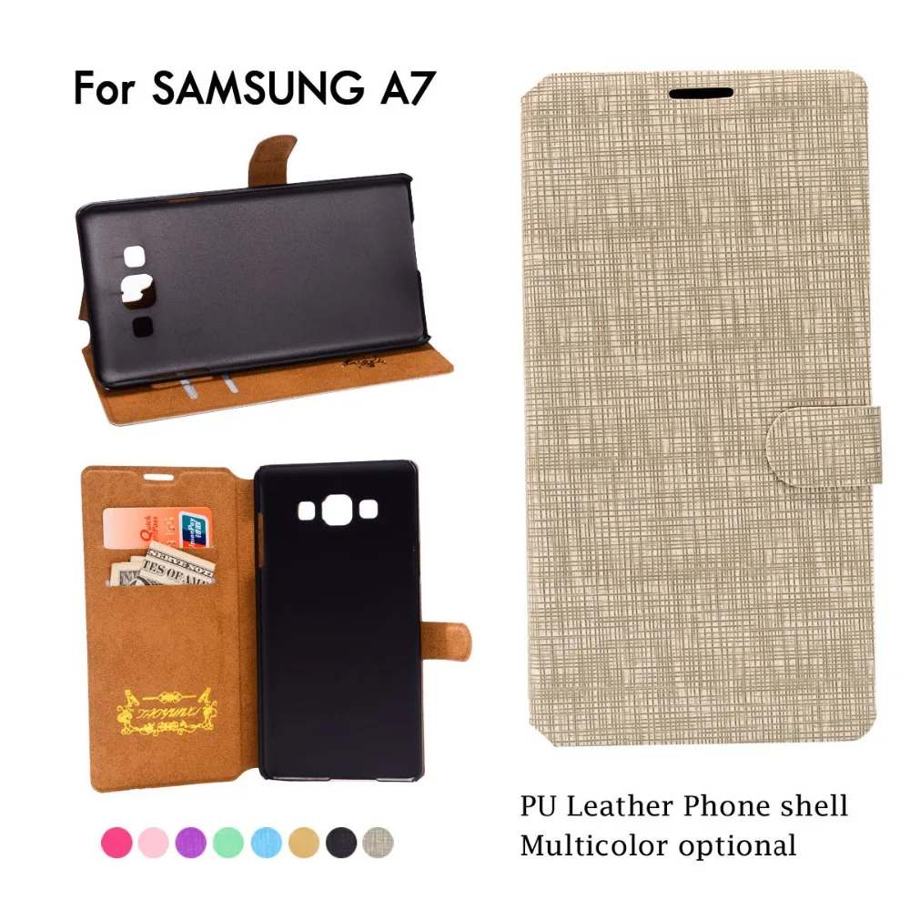 

Flip Cover Leather Phone Case For Samsung Galaxy A3 A5 A8 A9 2015 A510 A710 2016 C5 A52015 SM A500 A500F A700 A700F SM-A500F