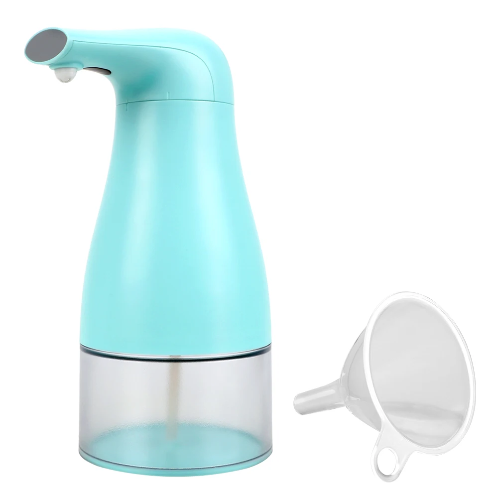 HILIFE 250 мл Ванная Кухня Мыло бутылка автоматический сенсор дозатор мыла бесконтактный диспенсер для жидкого мыла с питанием от батареи - Цвет: Синий