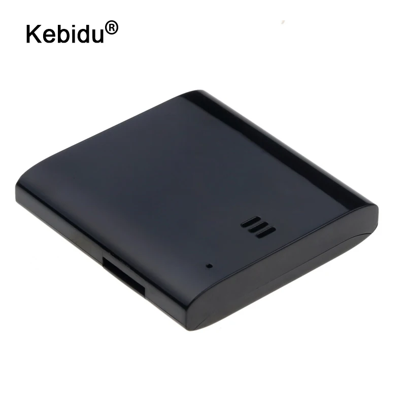 

kebidu wireless Bluetooth v2.0 A2DP Music Receiver Adapter for iPod For iPhone 30 Pin Dock Docking Station Speaker with 1 LED