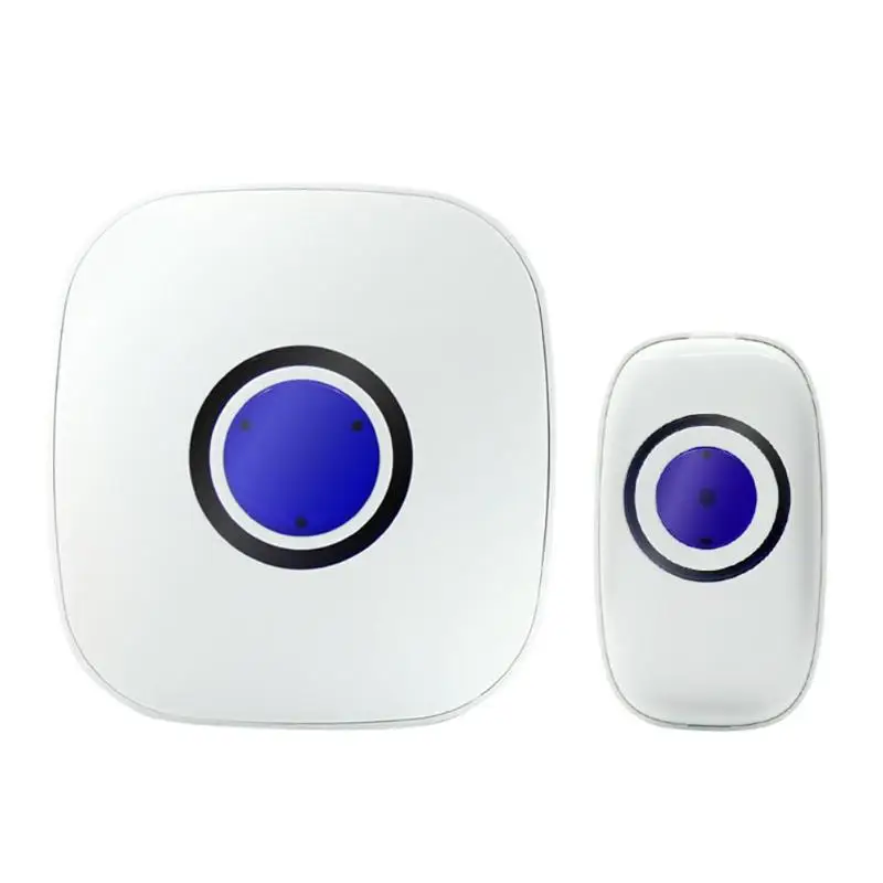 

Home Wireless Doorbell 38 Tunes Chimes Digital Remote Control Door Bell LED Receiver Waterproof Intelligent Doorbell