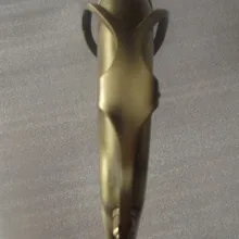 Альт для саксофона на шею никелированный