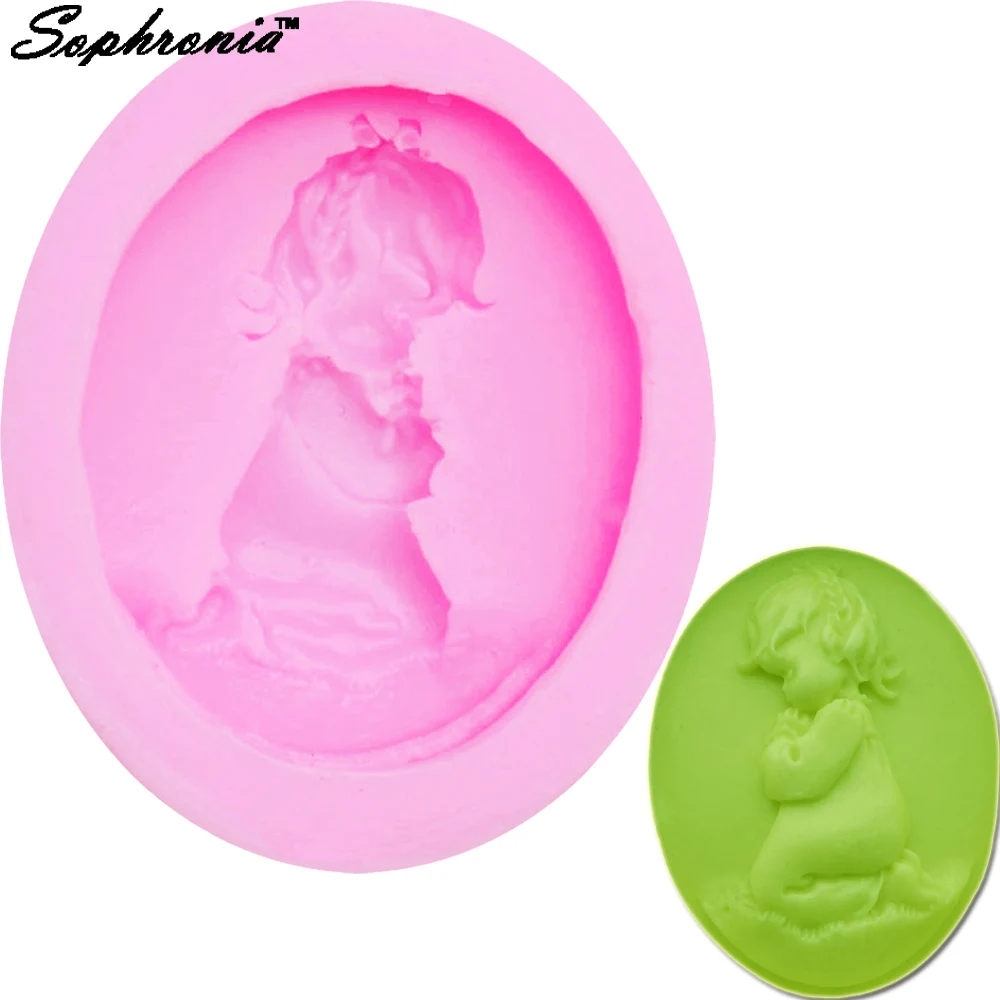 

Sophronia M342 3D Boy Angel 1pcs UV Resin Jewelry Silicone Mold Expoxy Mold Jewelry Making DIY Decorate Craft