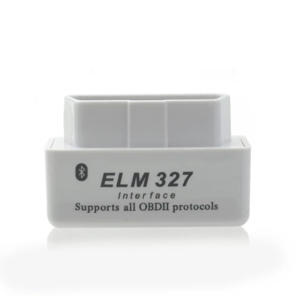Автомобильный сканер кодов ELM327 ELM 2019 V2.1 компактный Bluetooth поддержка всех