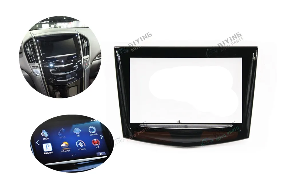 

New Factory touch screen use for Cadillac ATS CTS SRX XTS CUE car DVD GPS navigation Cadillac touch display digitizer
