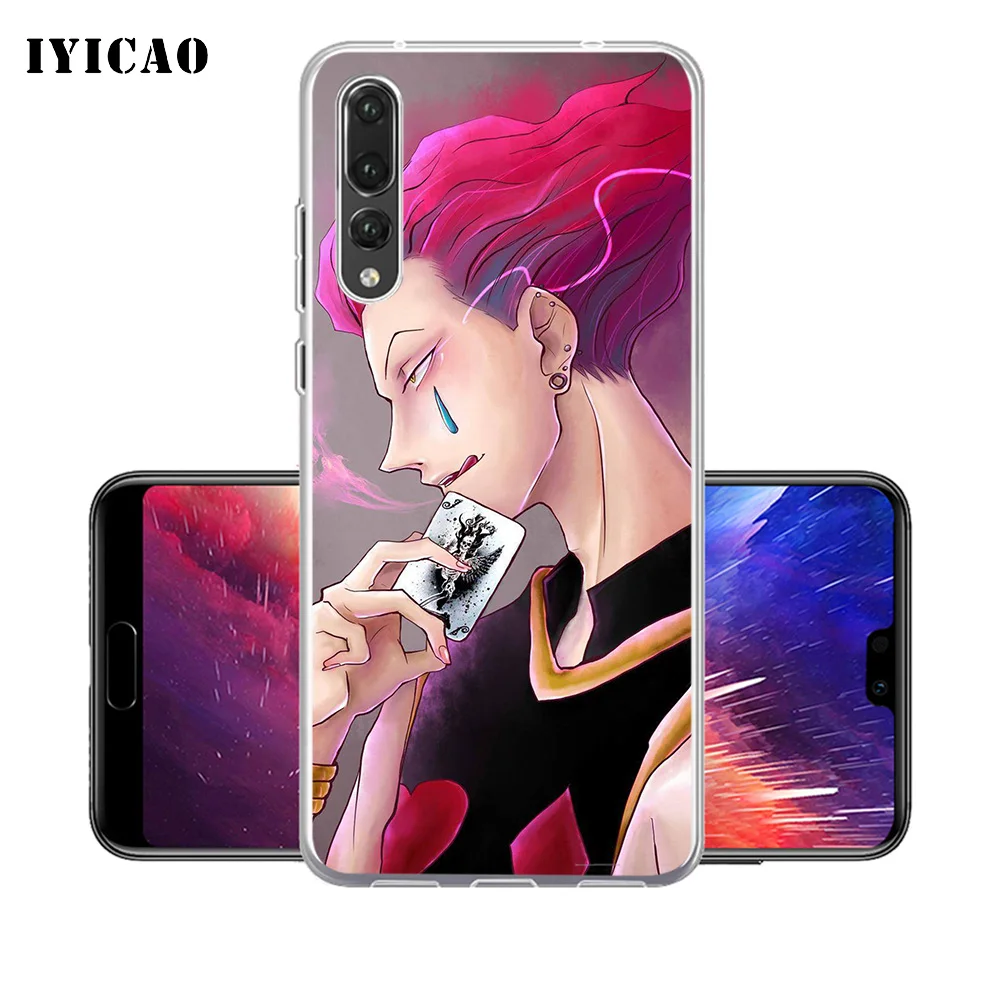 IYICAO Hisoka hunter x Мягкий силиконовый чехол для телефона Huawei P30 P20 Pro P10 P9 P8 Lite P Smart TPU