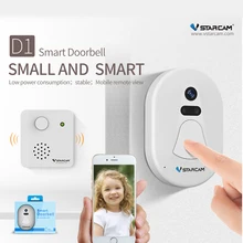 VStarcam HD Batterij Deur Камера Wi Fi бесплатно облако хранения фото безопасности Nachtzicht Deurbel