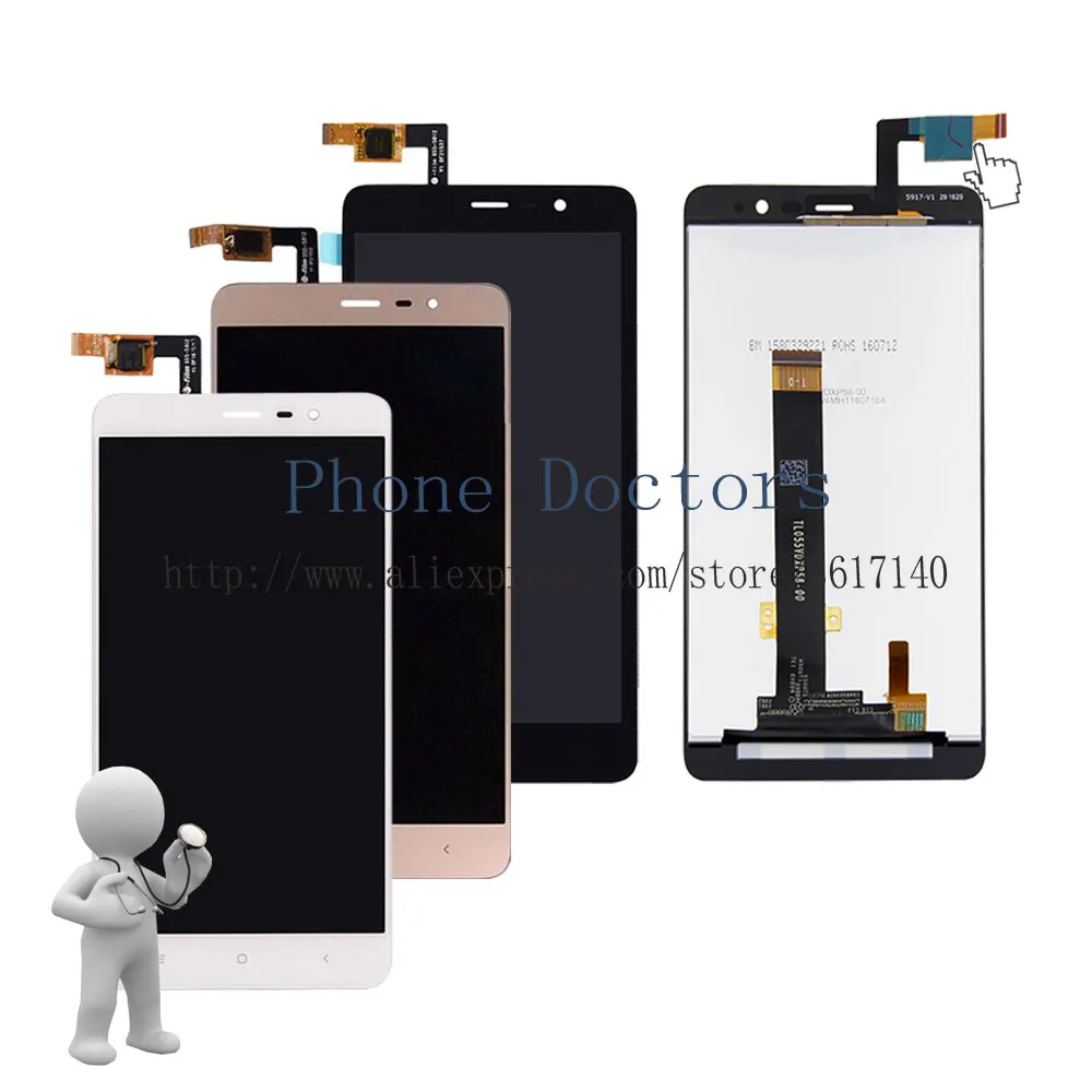

5.5'' New Touch Screen Digitizer Glass + LCD Display Assembly For Xiaomi Redmi Note 3 Pro SE Global Version 152 mm