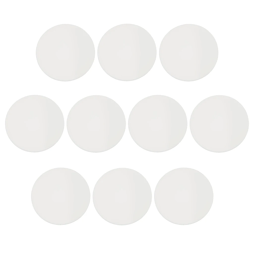 10 Pieces 1mm Thick Mineral Watch Crystal 33.5-40mm Diameter Concave Glass