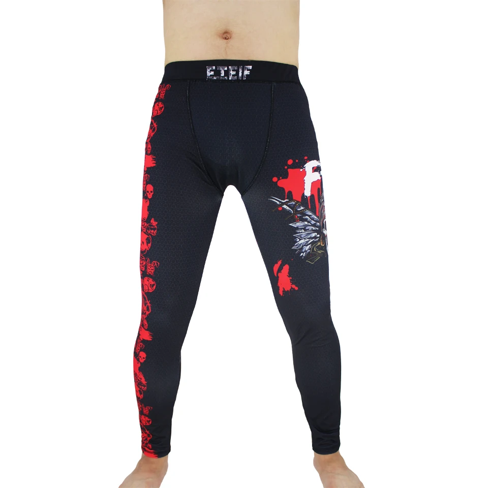 Шорты для бокса SUOTF MMA Scarlet king с черепом боксерские шорты тигр Муай Тай брикет