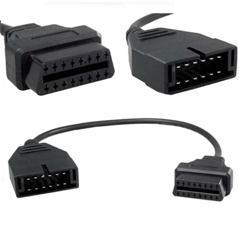 Адаптер для диагностического кабеля OBD 2 12 контактов gm obd2 obdii автомобильные