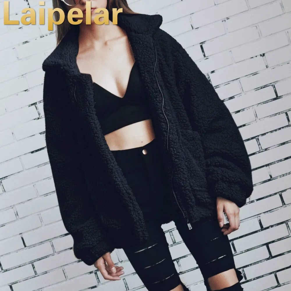 

Laipelar Women Winter Long Sleeve Oversized Loose Knitted Jumper Cardigan Outwear New Fashion Clothes