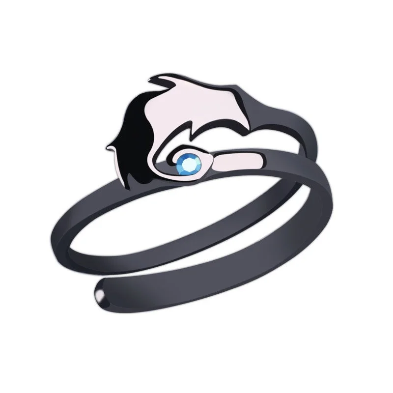 Ao no Exorcist Blue Okumura Rin демон хвост 925 пробы Серебряное кольцо Новый S925 Манга