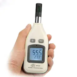 GM1362 Высокочувствительный цифровой термометр и гигрометр, промышленных высокая точность цифровой термометр, гигрометр