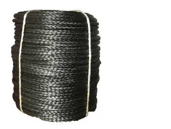 

4mmx300M Black Synthetic Winch Rope String Line 12 strand off-road UHMWPE Cable Towing Rope for Boat/ATV/UTV/SUV/4X4/4WD