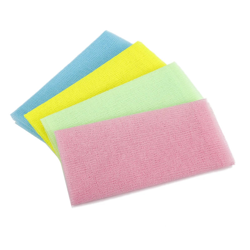 1//2pcs Nylon Japanese Exfoliating Beauty Skin Bath Shower Wash Cloth Towel Back