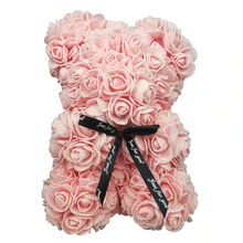Free Shipping 20cm Rose Teddy Bear Rose Flower Artificial Decoration Christmas Gifts for Women Valentines Gift Free Shipping 20cm Rose Teddy Bear Rose Flower Artificial Decoration Christmas Gifts for Women Valentines Gift