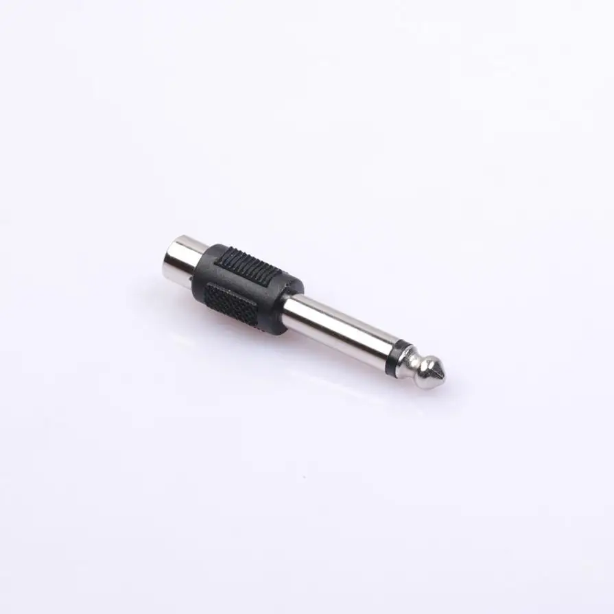 Высокое качество новый мини адаптер 4 шт RCA гнездо на 1/4 &quot6 35 мм мужские моно аудио