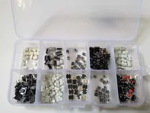 250PCS LOT 10 Types Tactile Push Button Switch Car Keys Remote Key Button Microswitch For Hyunda