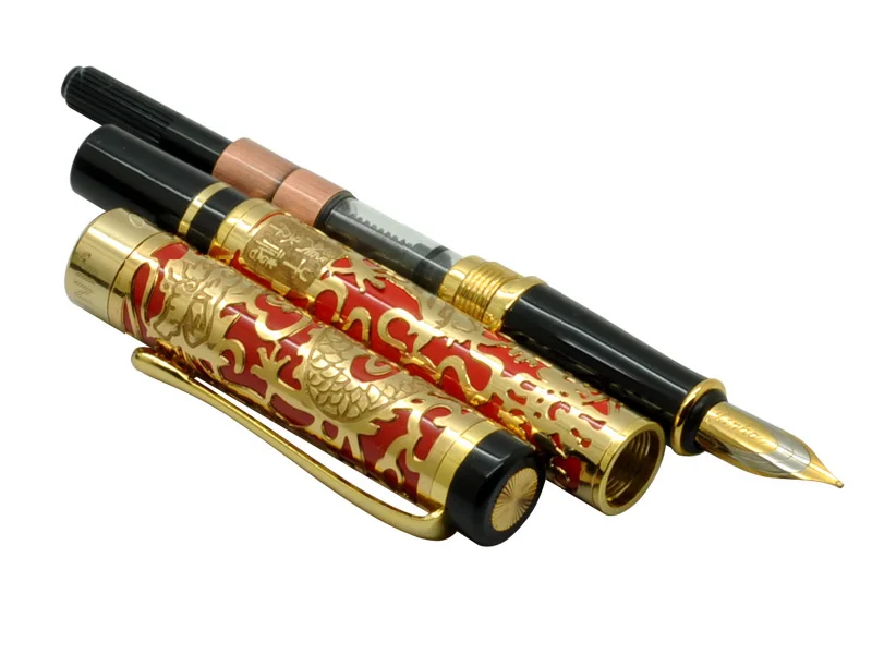 Перьевая ручка или Гелевая Ручка-роллер художественная резьба стиль Jinhao 5000 офисные и школьные Письменные ручки