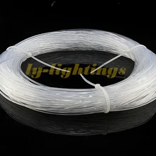 Для вечерние барная ткань украшение дома автомобиля ночное освещение боковой свет волоконно-оптический кабель 1,5 мм x 100 м сплошной оптический волоконный кабель